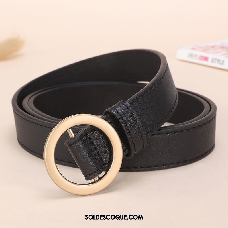 Ceinture Femme Étudiant Mode Rose Rétro Simple En Ligne