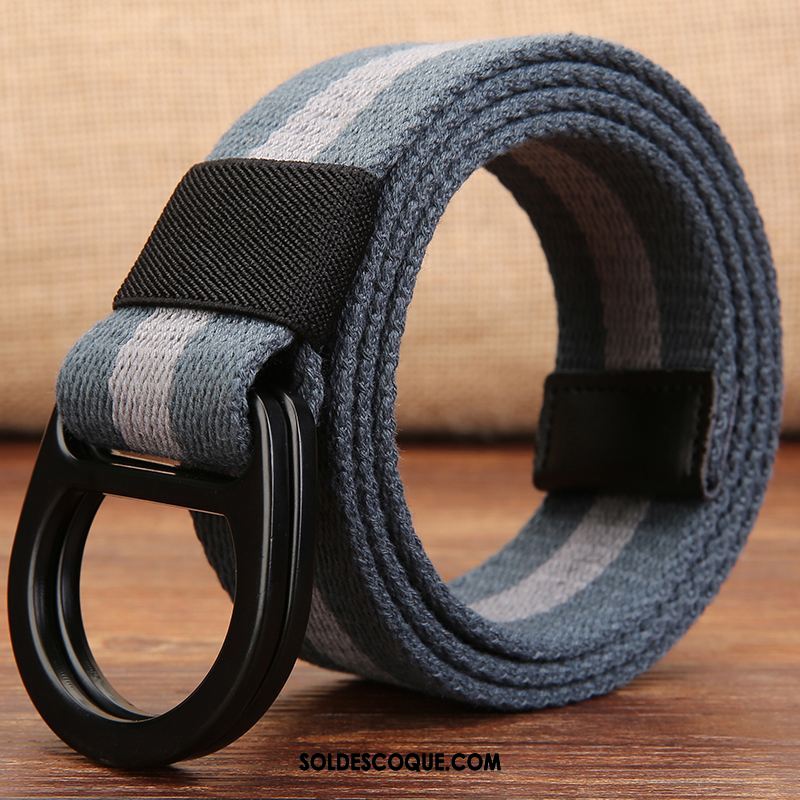 Ceinture Homme Allongé Les Adolescents Mode Gris Étudiant Pas Cher