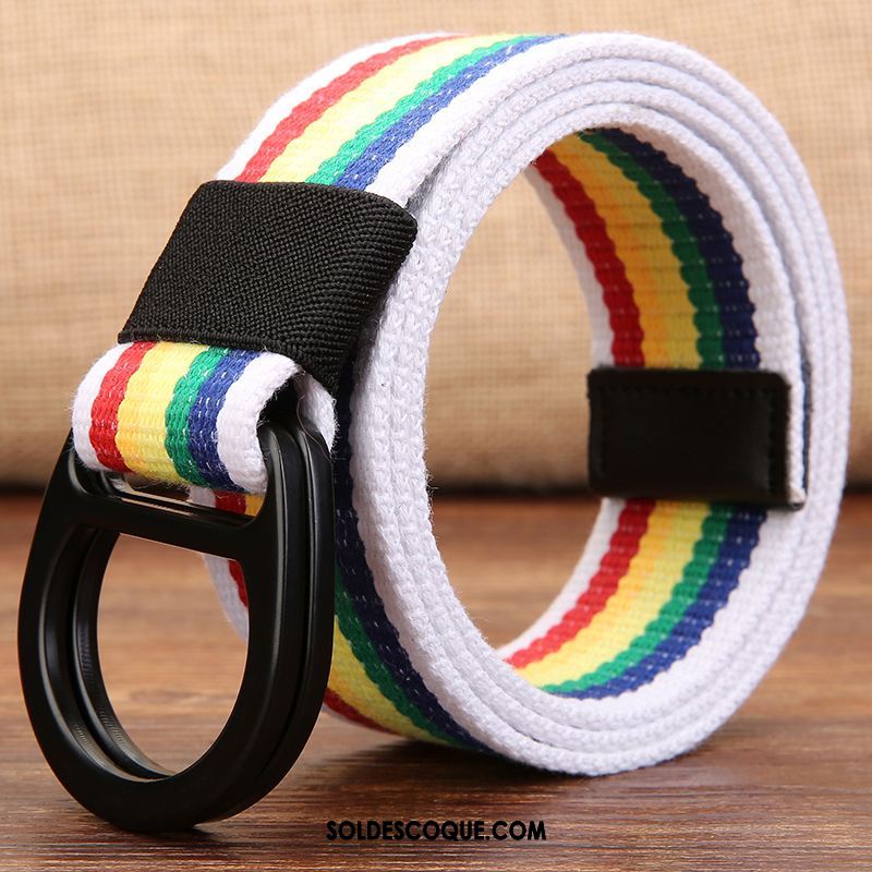 Ceinture Homme Allongé Les Adolescents Mode Gris Étudiant Pas Cher