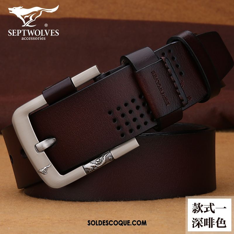 Ceinture Homme Boucle Loisir Personnalité Jeunesse Étudiant Soldes