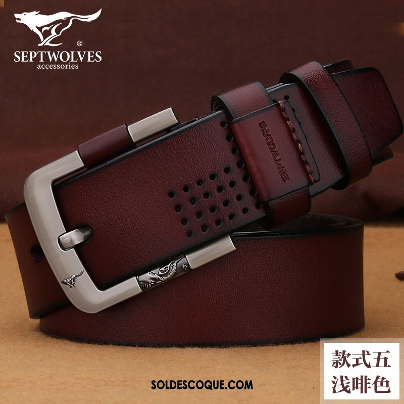 Ceinture Homme Boucle Loisir Personnalité Jeunesse Étudiant Soldes