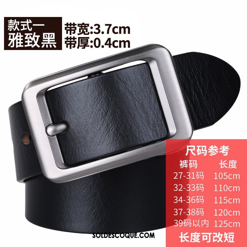 Ceinture Homme Couche De Tête Boucle Jeunesse Loisir Âge Moyen Soldes