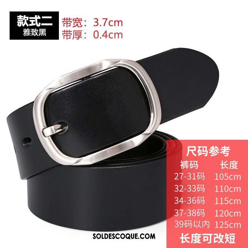 Ceinture Homme Couche De Tête Boucle Jeunesse Loisir Âge Moyen Soldes