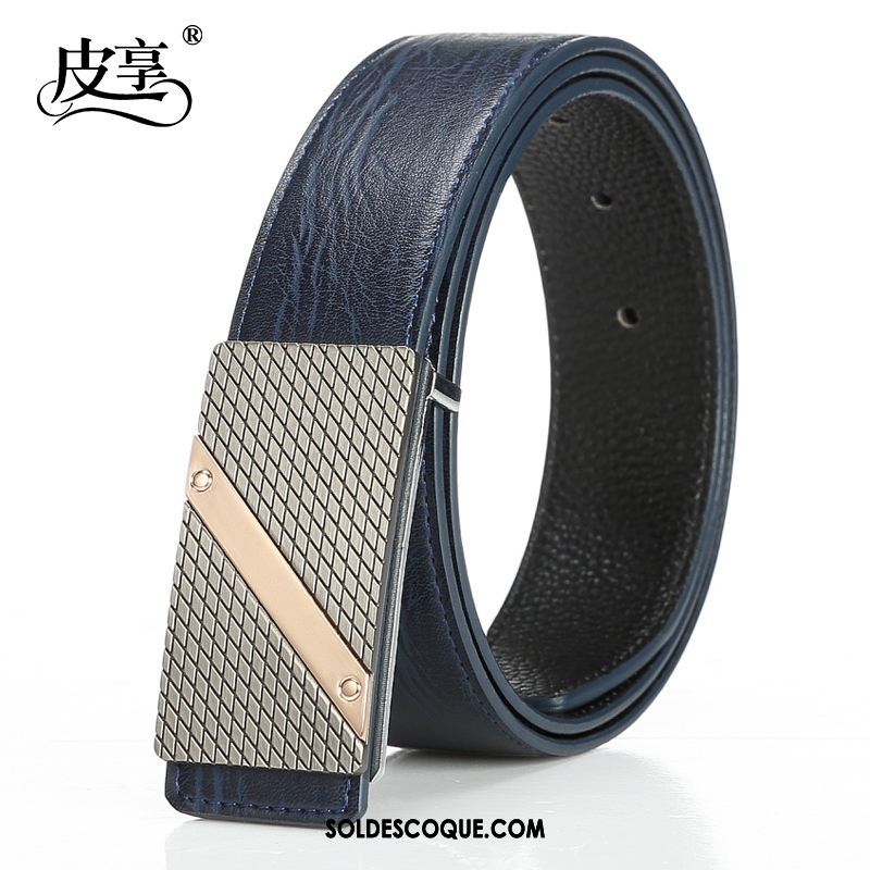 Ceinture Homme Entreprise Lisse Jeune Jeunesse Mode Soldes