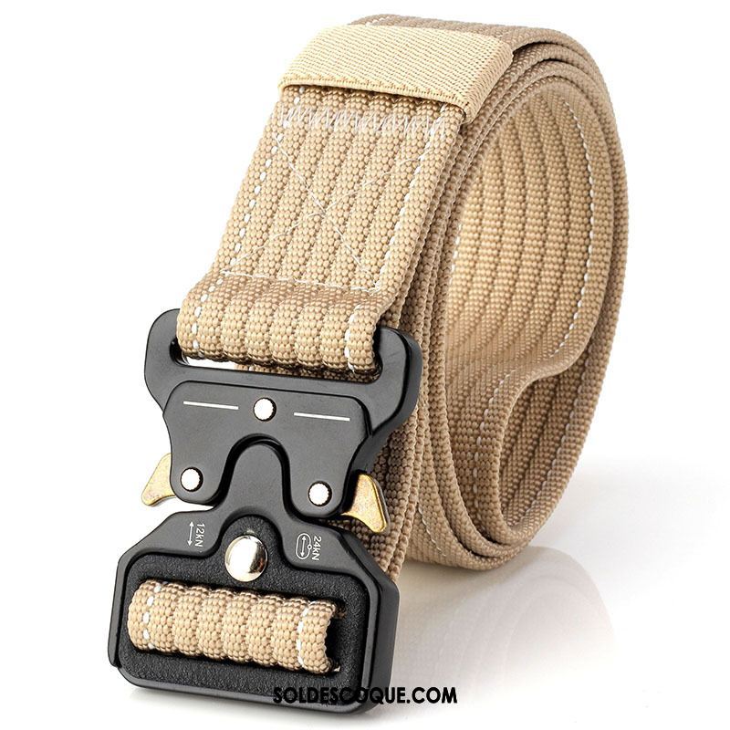 Ceinture Homme Flexible Nylon Tactique Plus Épais Femme Pas Cher