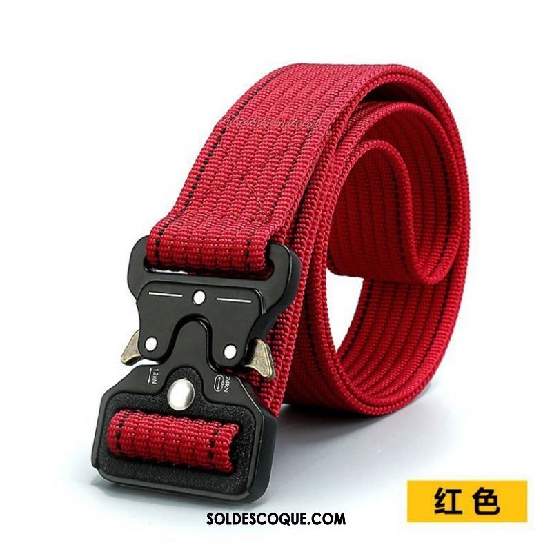 Ceinture Homme Flexible Nylon Tactique Plus Épais Femme Pas Cher