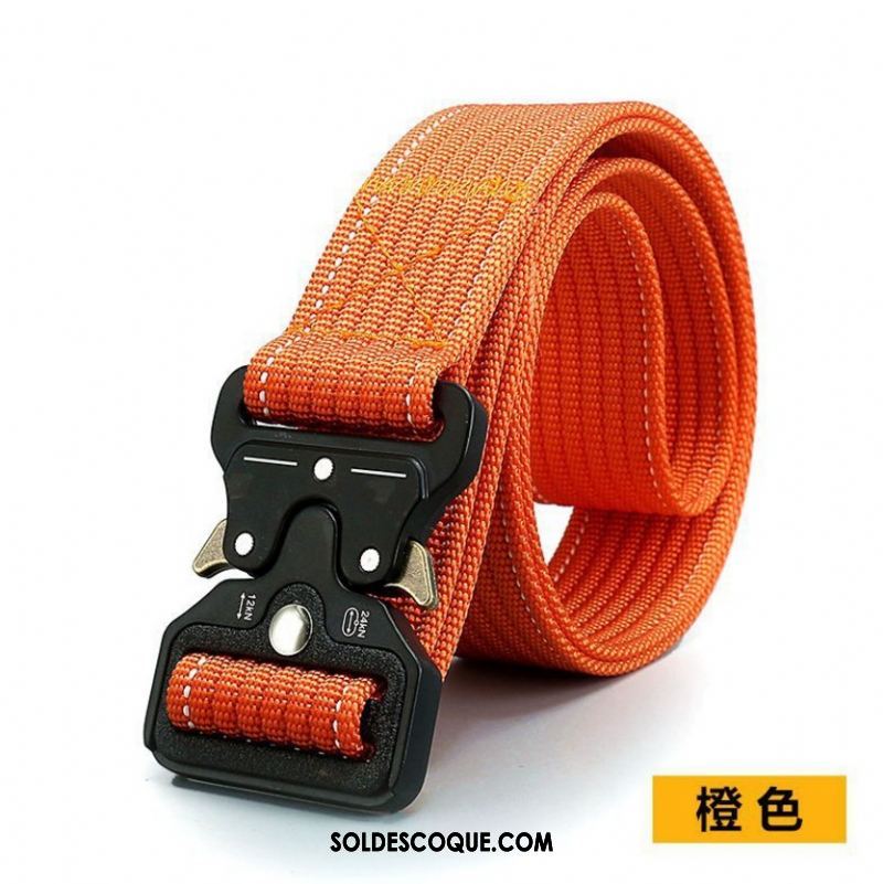 Ceinture Homme Flexible Nylon Tactique Plus Épais Femme Pas Cher