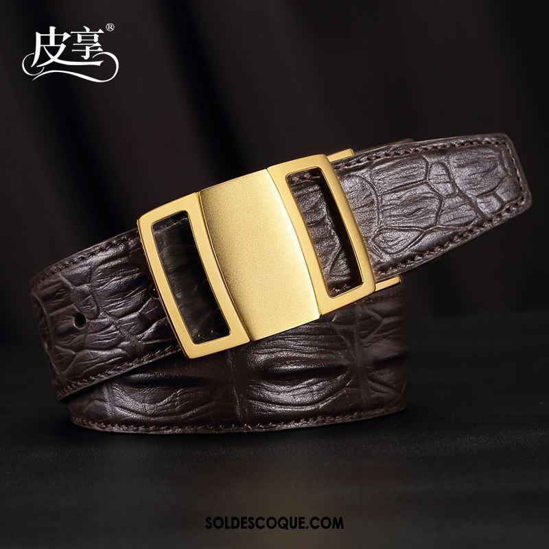 Ceinture Homme Jeunesse Mode Loisir Milieu Lisse En Vente