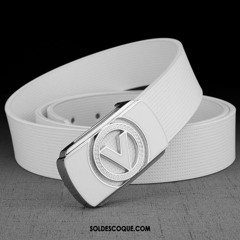 Ceinture Homme Loisir Cuir Véritable Étudiant Jeunesse Tendance Pas Cher