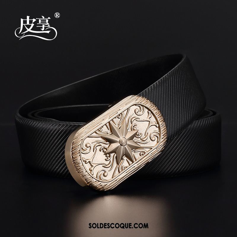 Ceinture Homme Mode Cuir Véritable Étudiant Personnalité Jeunesse France