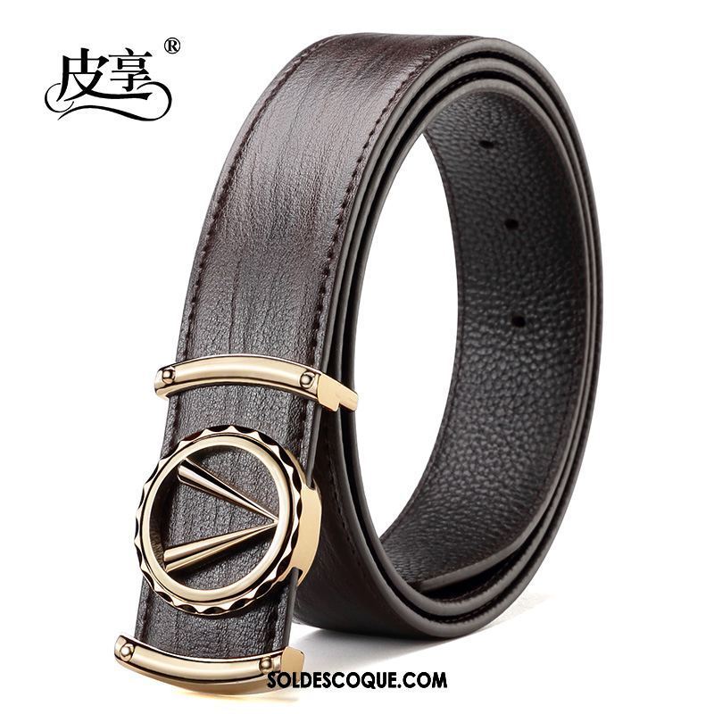 Ceinture Homme Mode Loisir Lettre Jeunesse Tendance Pas Cher