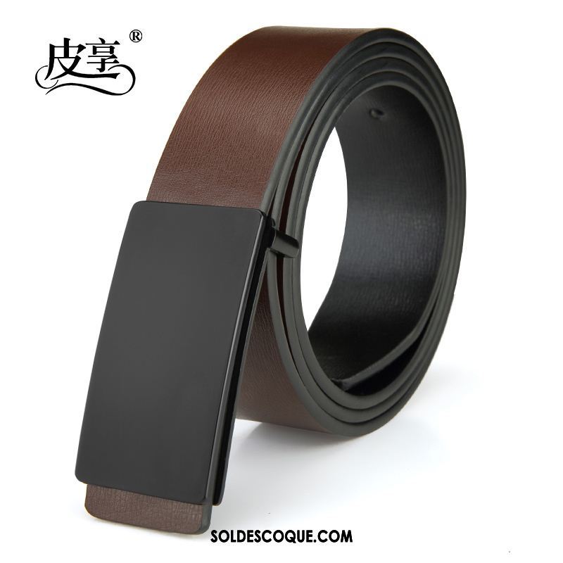 Ceinture Homme Simple Mode Étudiant Noir Lettre En Vente