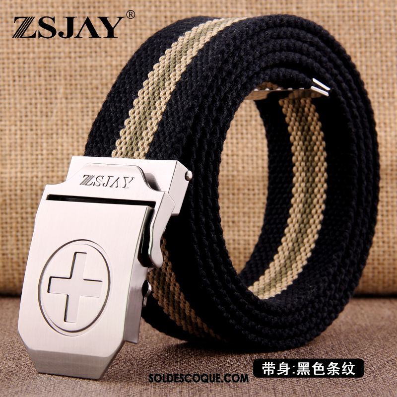 Ceinture Homme Tactique Tendance Lisse Étudiant Les Adolescents En Ligne