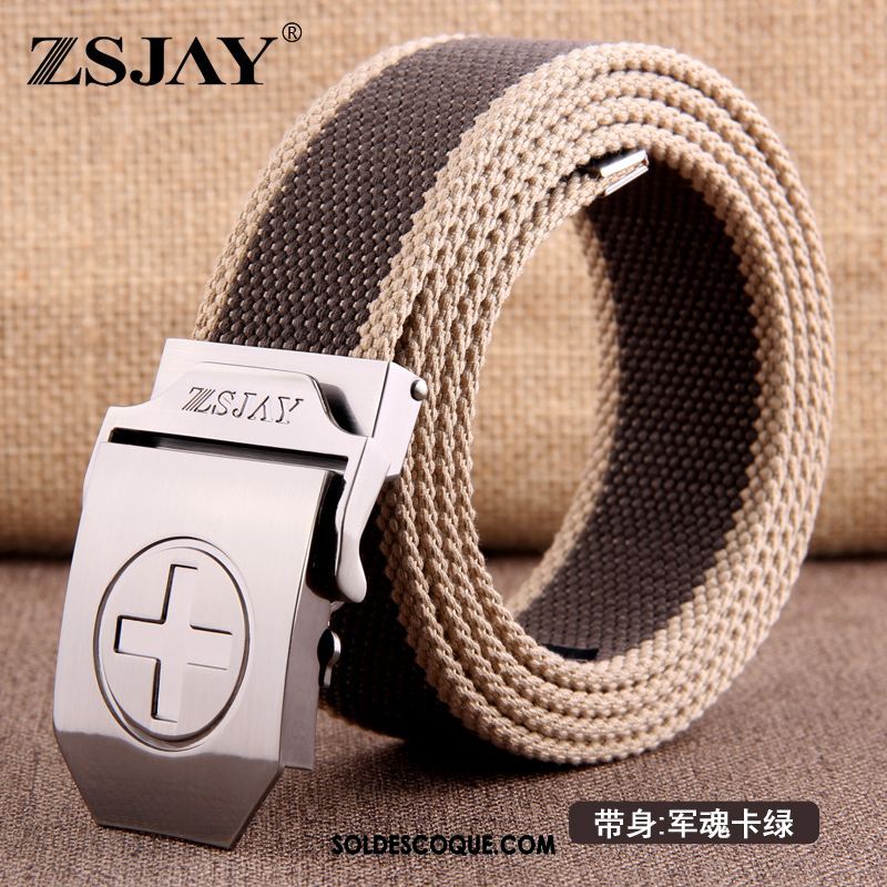 Ceinture Homme Tactique Tendance Lisse Étudiant Les Adolescents En Ligne