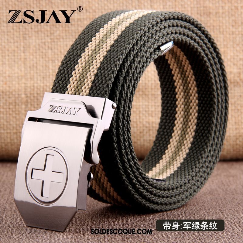 Ceinture Homme Tactique Tendance Lisse Étudiant Les Adolescents En Ligne