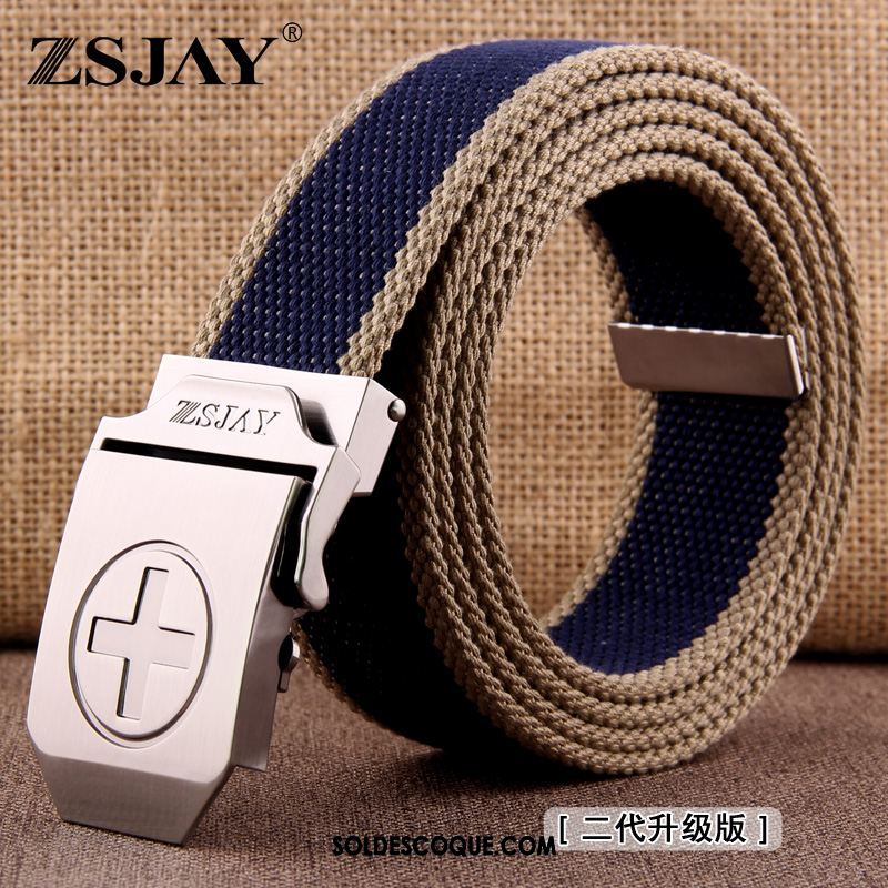 Ceinture Homme Tactique Tendance Lisse Étudiant Les Adolescents En Ligne