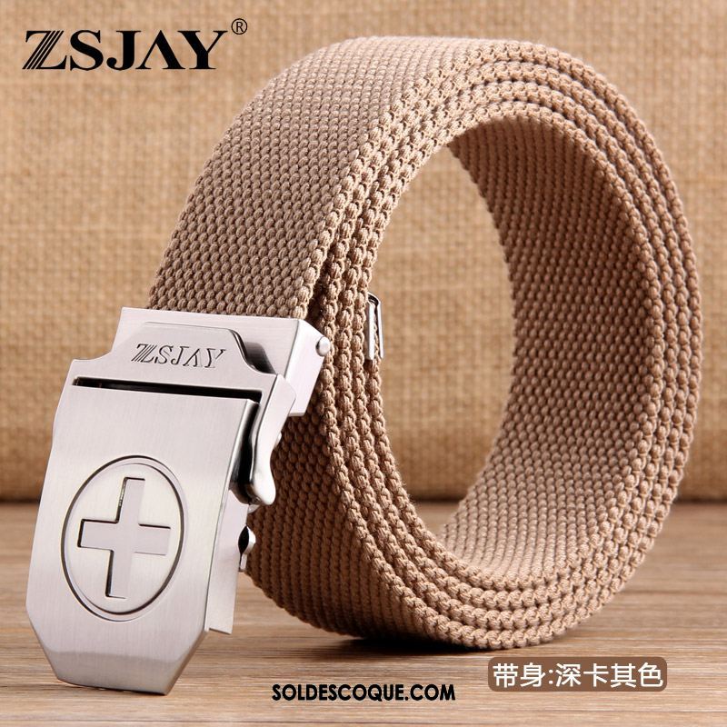 Ceinture Homme Tactique Tendance Lisse Étudiant Les Adolescents En Ligne