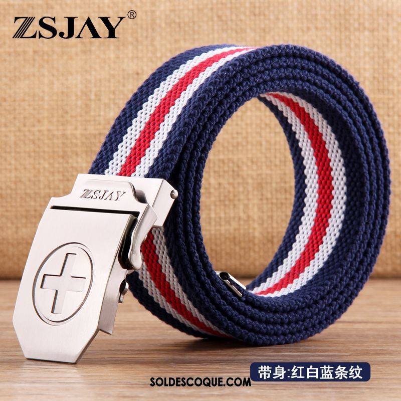 Ceinture Homme Tactique Tendance Lisse Étudiant Les Adolescents En Ligne