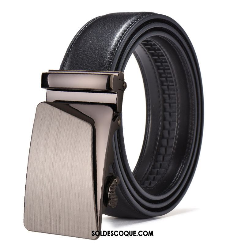 Ceinture Homme Tendance Entreprise Simple Boucle Automatique All-match En Ligne