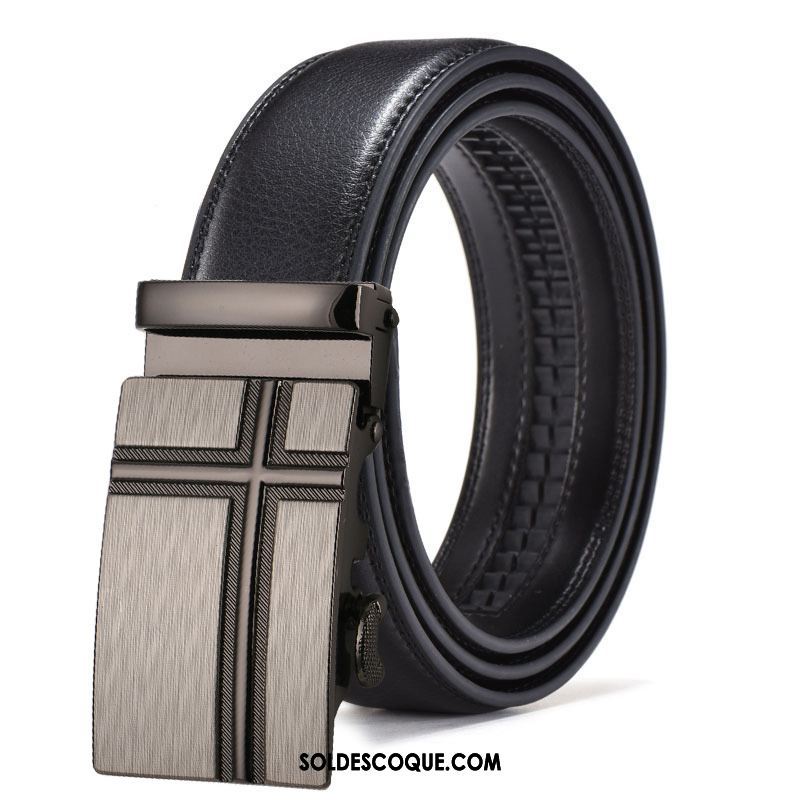 Ceinture Homme Tendance Entreprise Simple Boucle Automatique All-match En Ligne