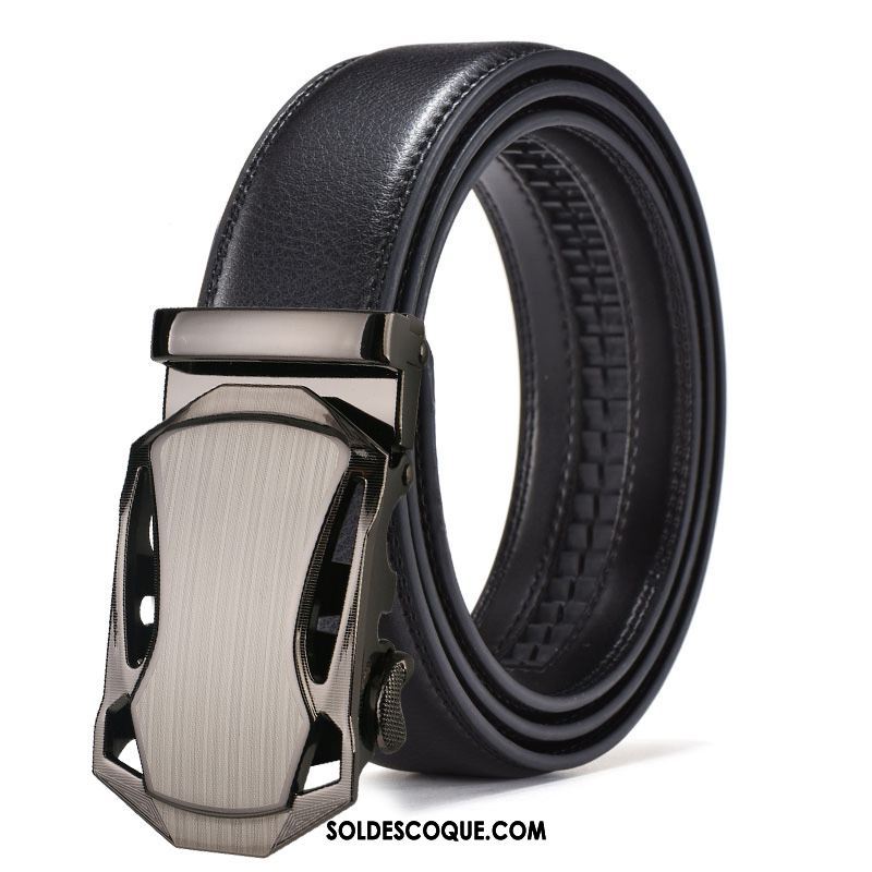 Ceinture Homme Tendance Entreprise Simple Boucle Automatique All-match En Ligne