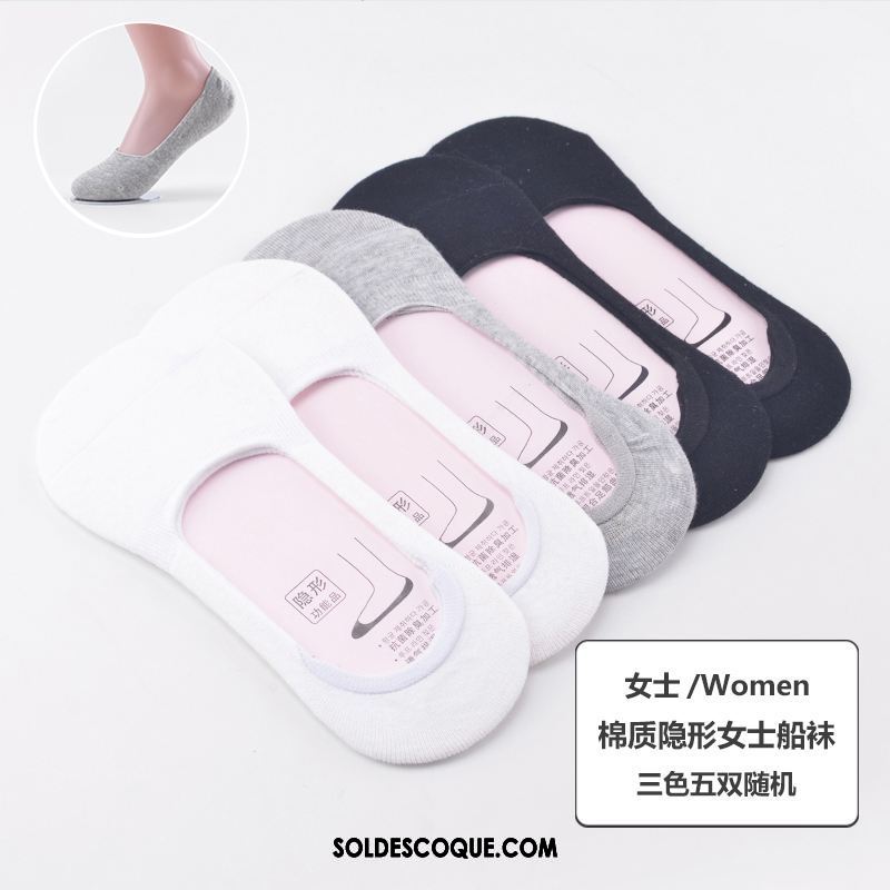 Chaussette Femme Charmant Section Mince Silicone Été Chaussette Courte En Ligne