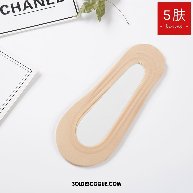 Chaussette Femme Chaussette Basse Coupée Silicone Été Bouche Peu Profonde Antidérapant En Ligne