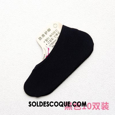 Chaussette Femme Chaussette Courte Bouche Peu Profonde Pure Couleur Chaussette Basse Coupée Faible Pas Cher