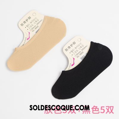 Chaussette Femme Chaussette Courte Bouche Peu Profonde Pure Couleur Chaussette Basse Coupée Faible Pas Cher