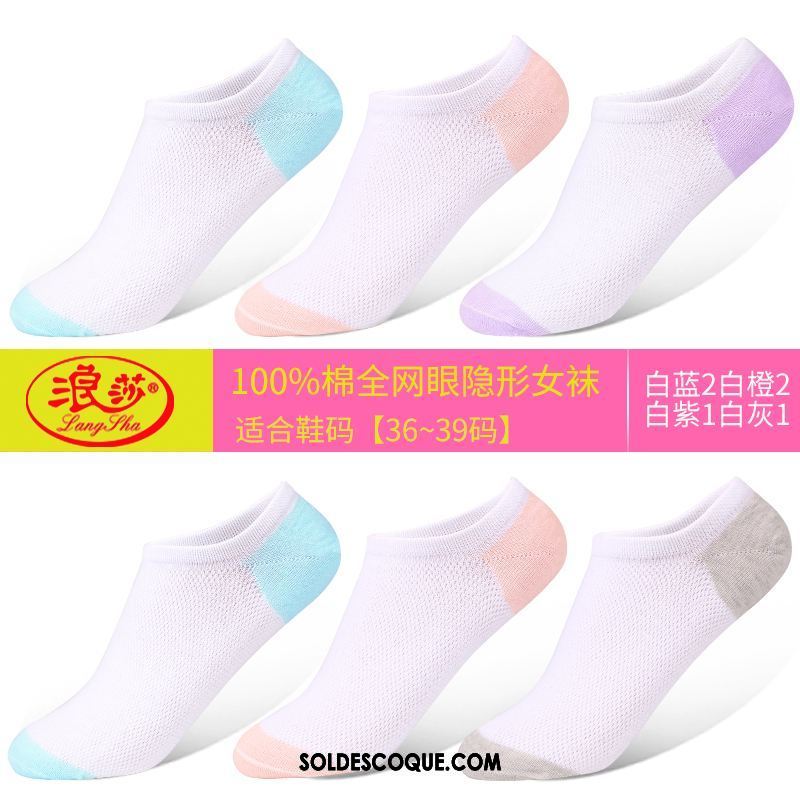 Chaussette Femme Chaussette Courte Invisible Chaussette Basse Coupée Charmant Faible Pas Cher