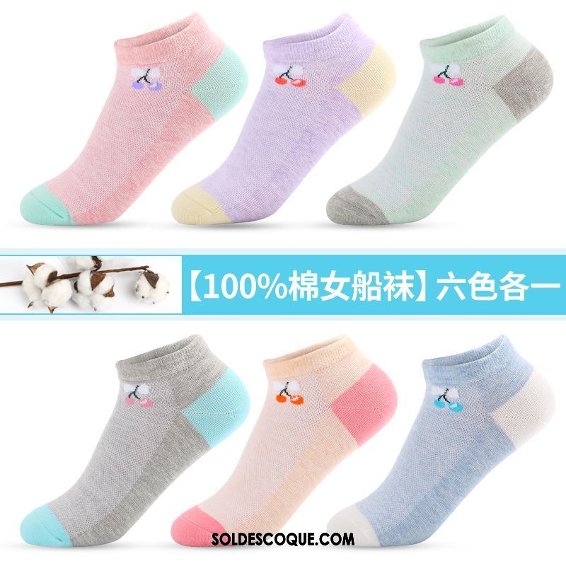 Chaussette Femme Chaussette Courte Invisible Chaussette Basse Coupée Charmant Faible Pas Cher