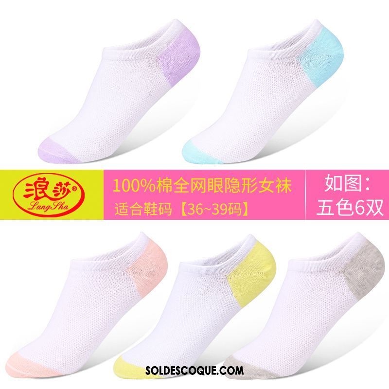 Chaussette Femme Chaussette Courte Invisible Chaussette Basse Coupée Charmant Faible Pas Cher