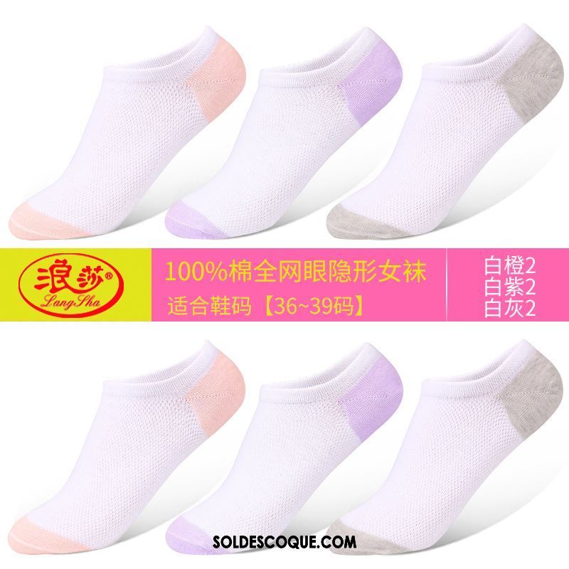 Chaussette Femme Chaussette Courte Invisible Chaussette Basse Coupée Charmant Faible Pas Cher