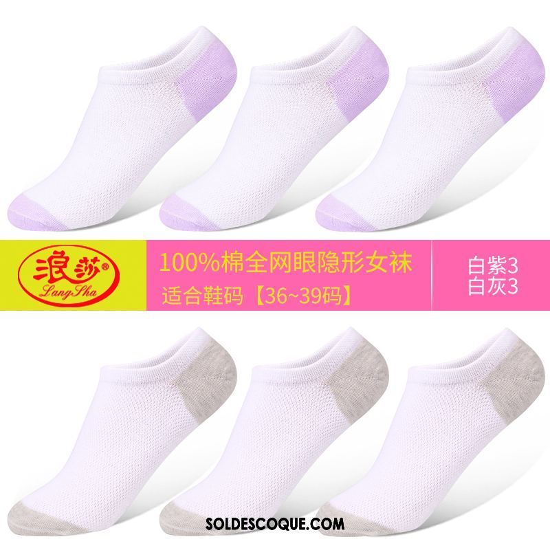 Chaussette Femme Chaussette Courte Invisible Chaussette Basse Coupée Charmant Faible Pas Cher