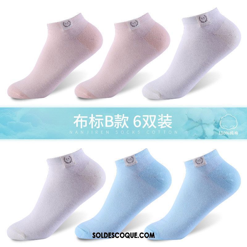 Chaussette Femme Chaussettes En Coton Gris Chaussette Basse Coupée Chaussette Courte Tendance France