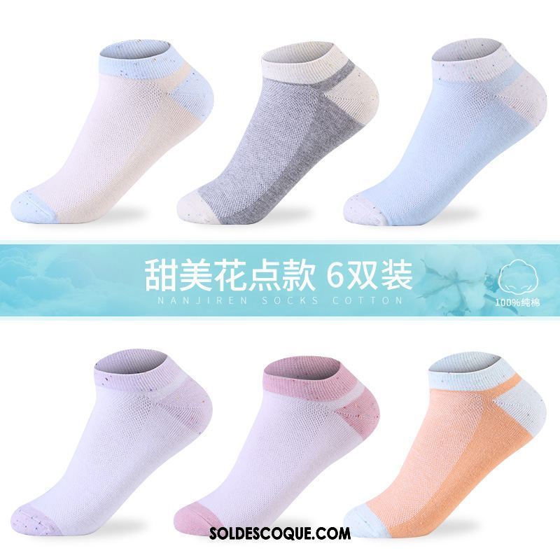 Chaussette Femme Chaussettes En Coton Gris Chaussette Basse Coupée Chaussette Courte Tendance France