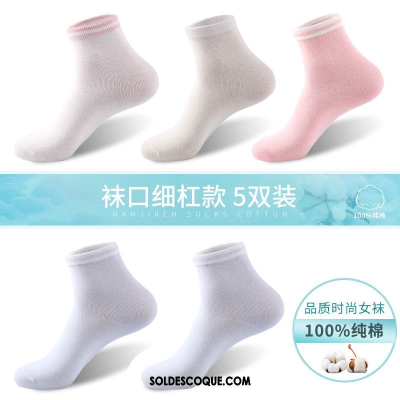 Chaussette Femme Chaussettes En Coton Gris Chaussette Basse Coupée Chaussette Courte Tendance France