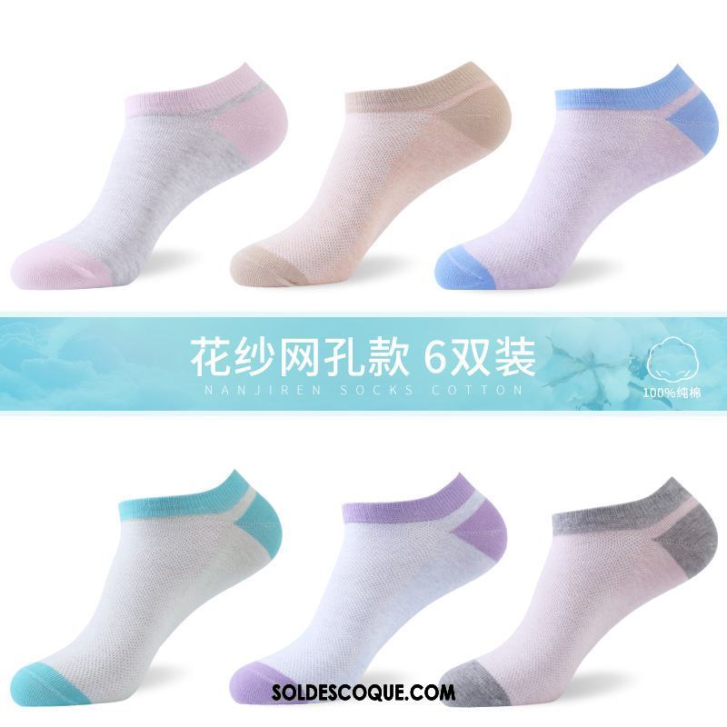 Chaussette Femme Chaussettes En Coton Gris Chaussette Basse Coupée Chaussette Courte Tendance France