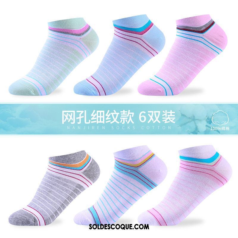 Chaussette Femme Chaussettes En Coton Gris Chaussette Basse Coupée Chaussette Courte Tendance France