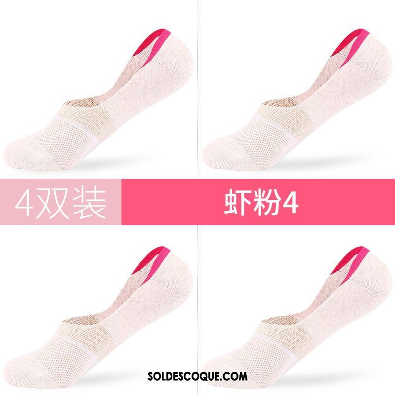 Chaussette Femme Coton Chaussette Basse Coupée Été Faible Invisible En Ligne