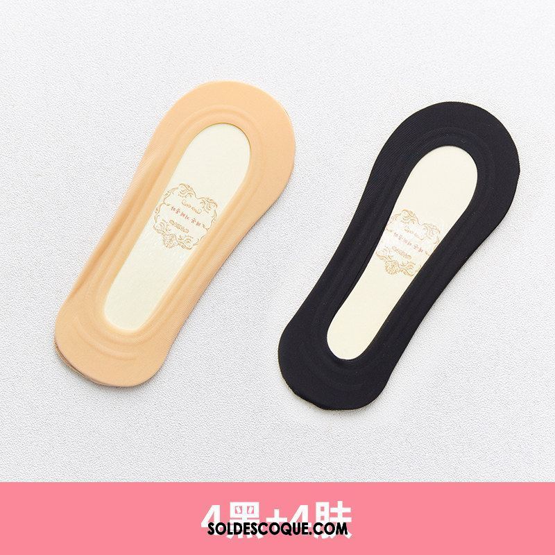 Chaussette Femme Silicone Invisible Chaussette Basse Coupée Bouche Peu Profonde Dentelle Pas Cher