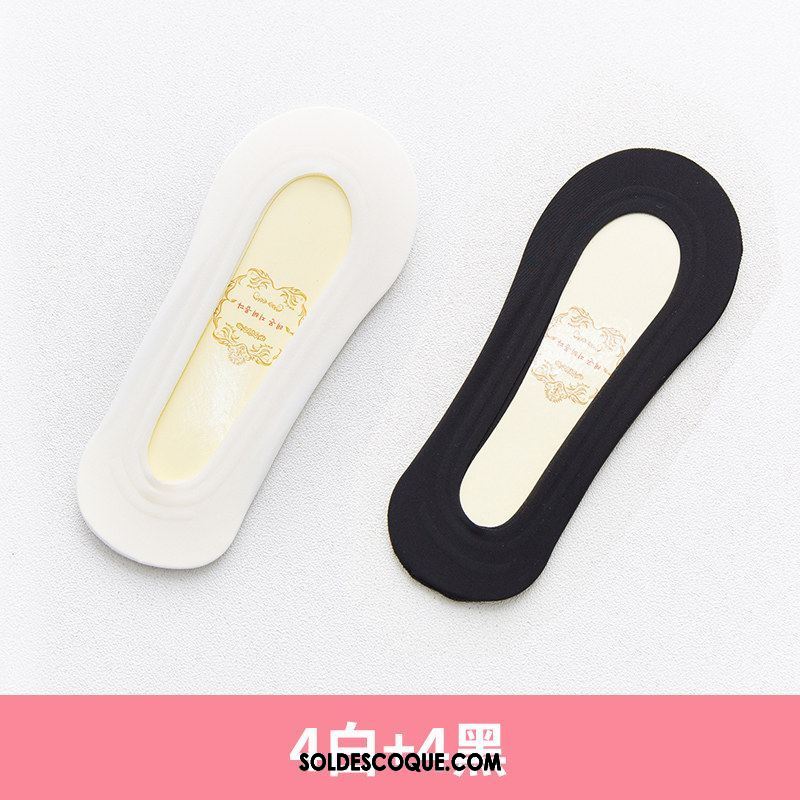 Chaussette Femme Silicone Invisible Chaussette Basse Coupée Bouche Peu Profonde Dentelle Pas Cher