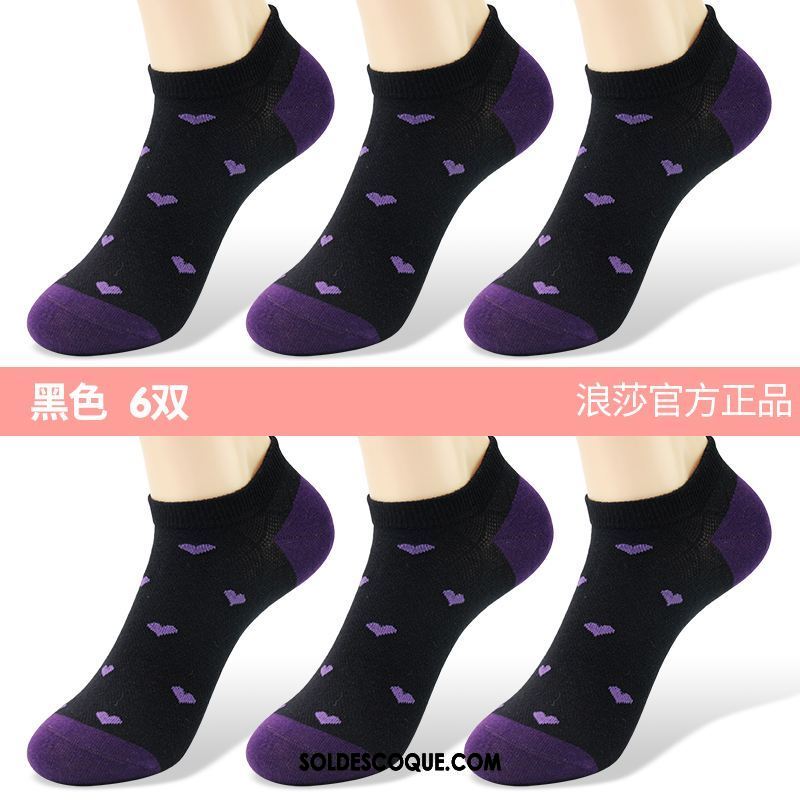 Chaussette Femme Transpiration Section Mince Chaussettes En Coton Chaussette Basse Coupée Anti-odeur Pas Cher