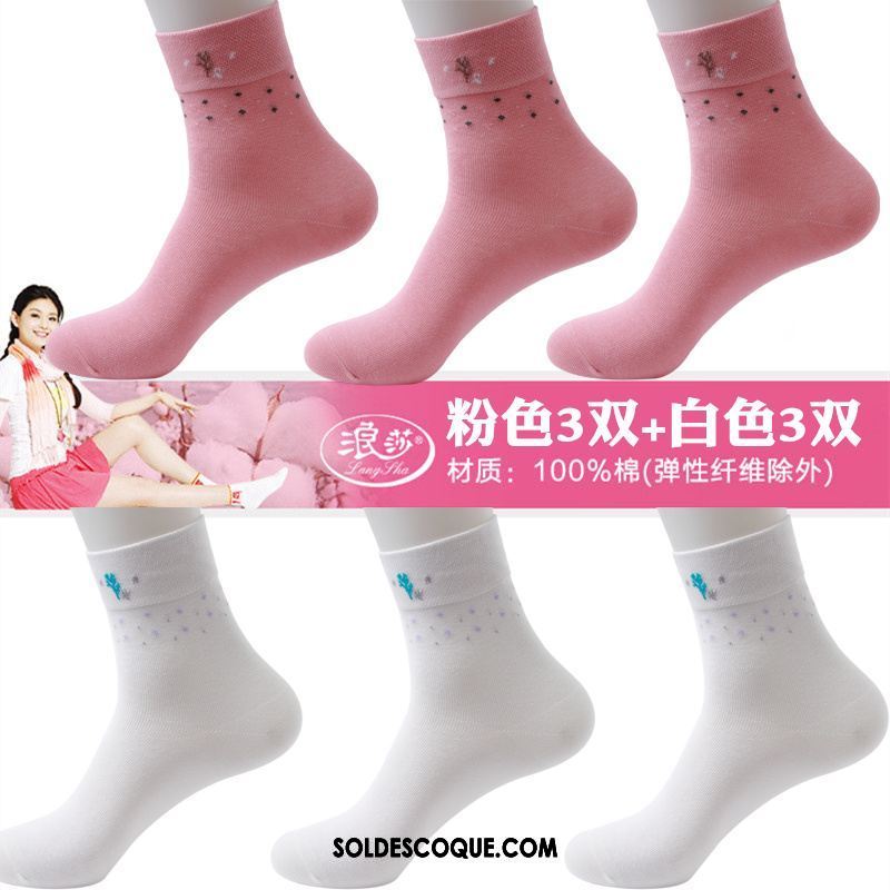 Chaussette Femme Transpiration Vert Milieu Large Bouche Été Pas Cher