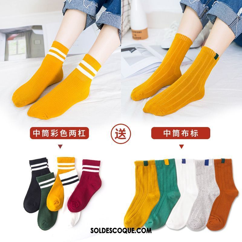 Chaussette Femme Vent De L'université Chaussette Basse Coupée Charmant Bouche Peu Profonde Coton Soldes