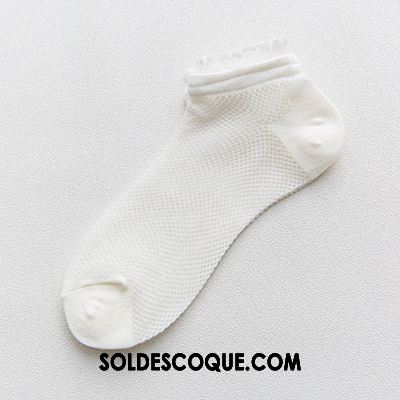 Chaussette Femme Été Chaussette Courte Très Mince Dentelle Coton En Vente