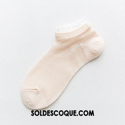 Chaussette Femme Été Chaussette Courte Très Mince Dentelle Coton En Vente