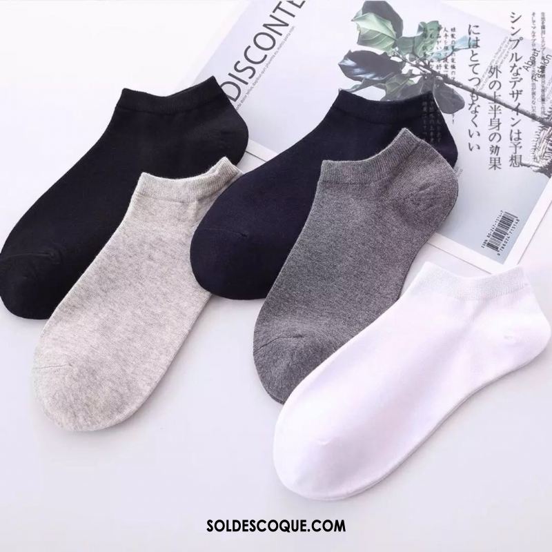 Chaussette Homme Chaussette Basse Coupée Bleu Bouche Peu Profonde Coton Transpiration En Vente