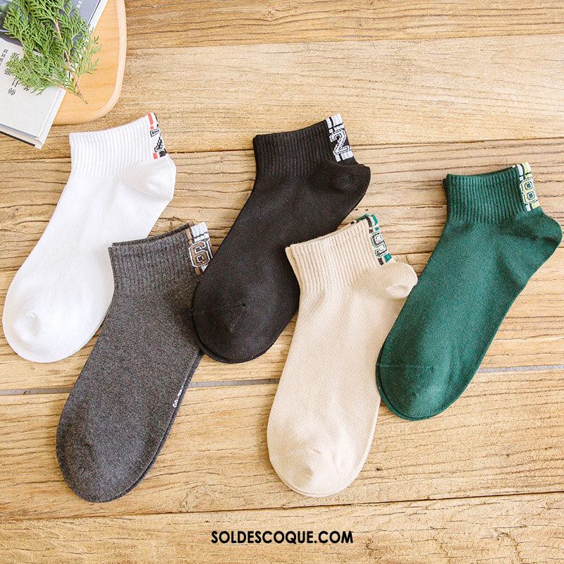 Chaussette Homme Chaussette Basse Coupée Faible Anti-odeur Mince Été En Vente