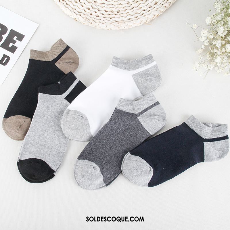 Chaussette Homme Chaussette Courte Femme Été Bouche Peu Profonde Quatre Saisons En Vente